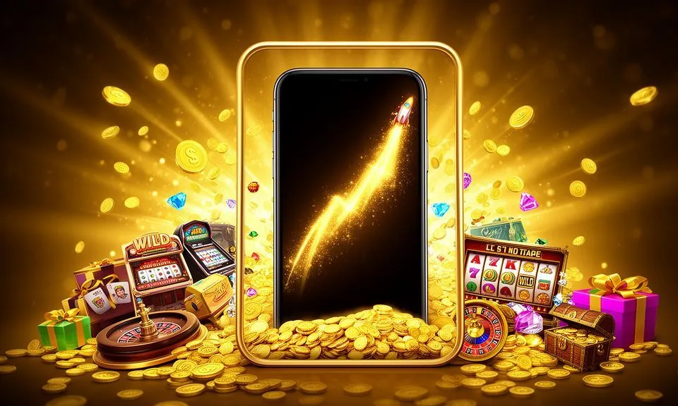 Mobile casino lobby